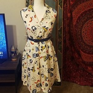 Sleeveless Modcloth Shirt Dress